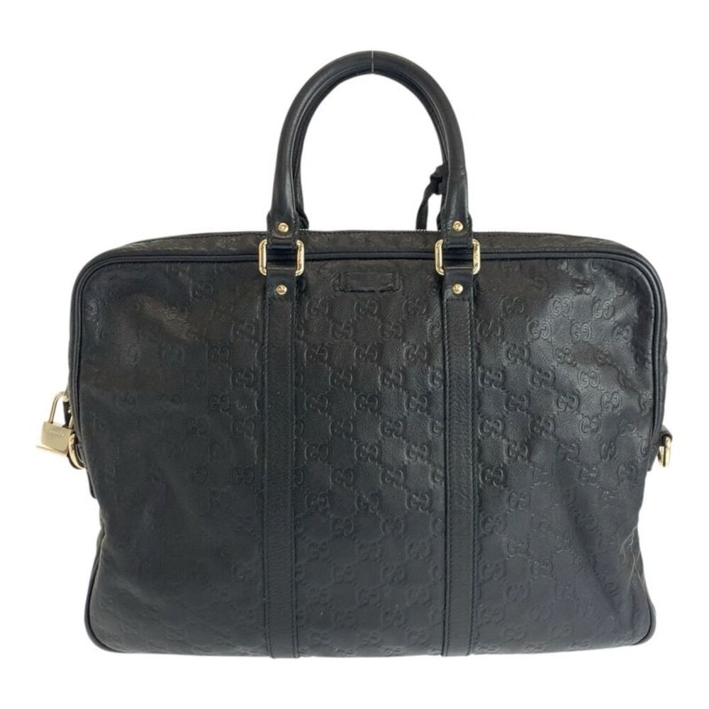 Gucci Leather Business Briefcase